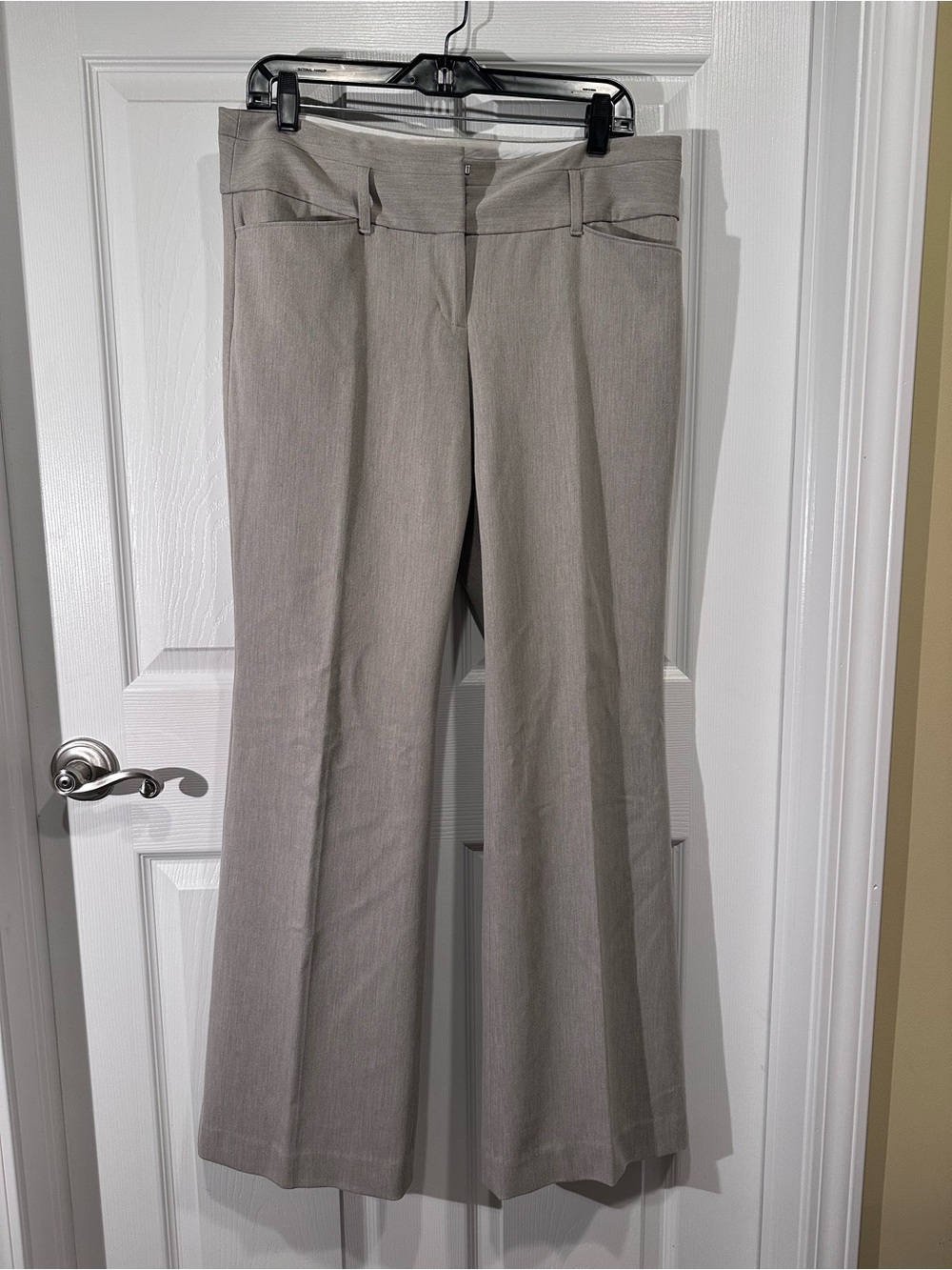 Express Editor Women's Tailored Light Brown Dress Pants